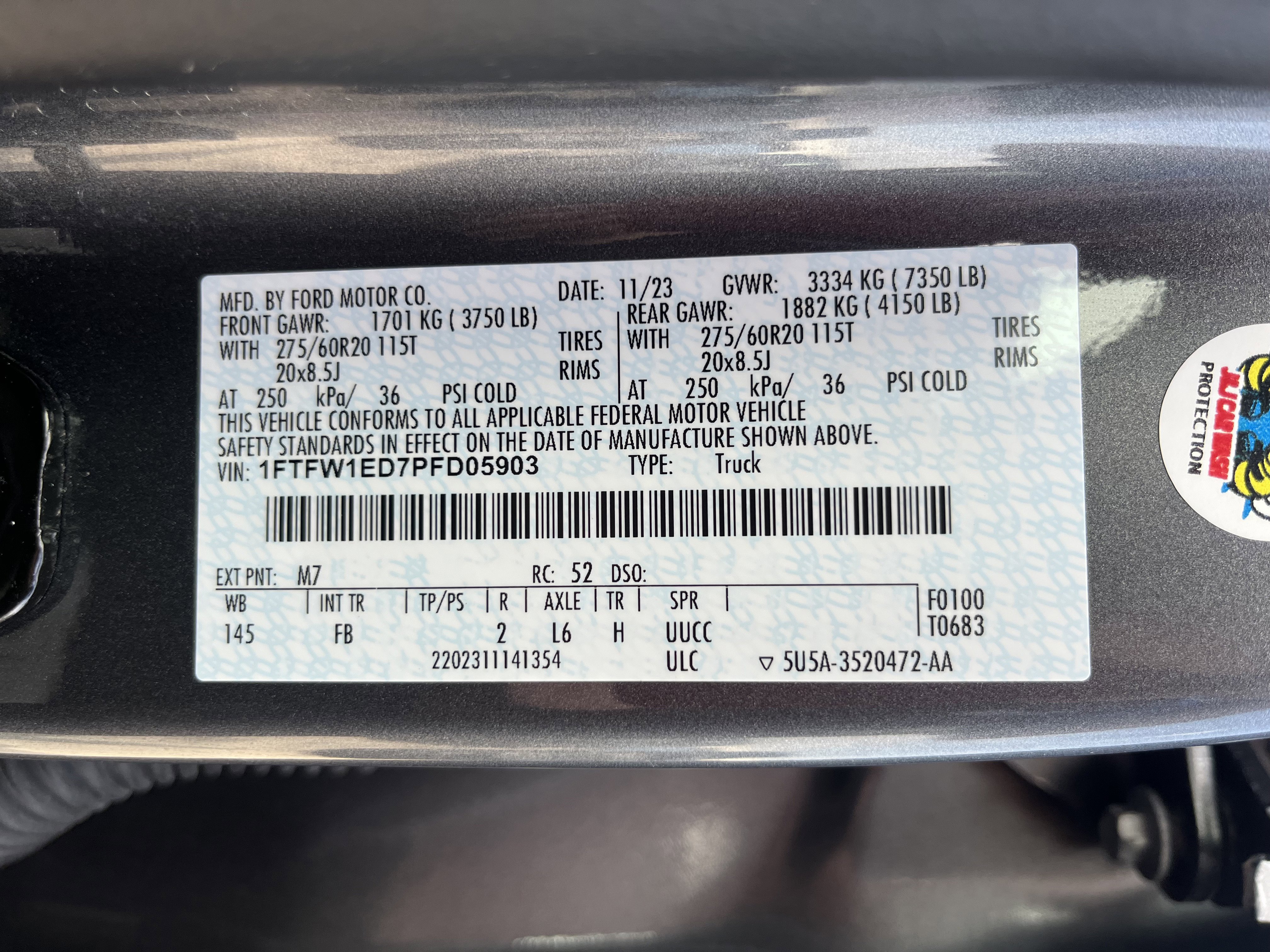 Used 2023 Ford F150 XLT w/ Equipment Group 302A High AWD/4WD image 9