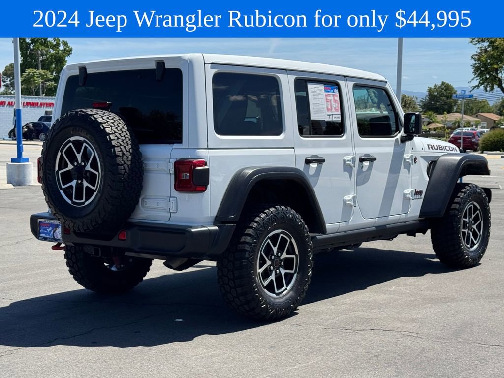 Used 2024 Jeep Wrangler Unlimited Rubicon w/ Technology Group AWD/4WD image 6
