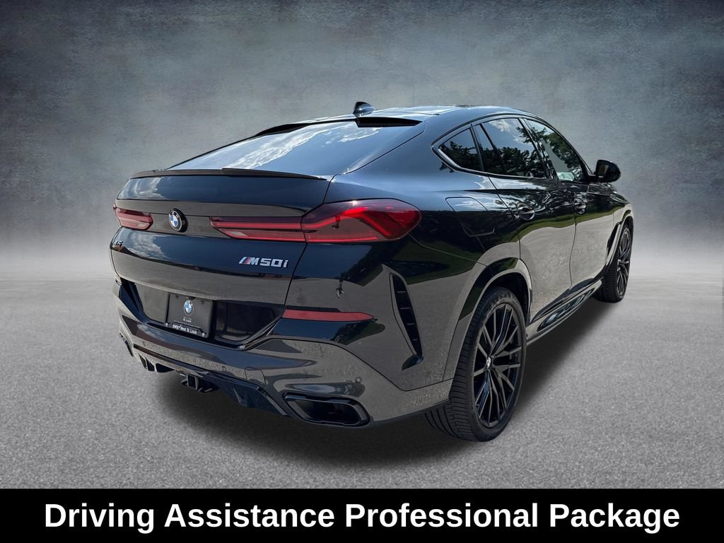 Used 2021 BMW X6 M50i w/ Executive Package AWD/4WD image 6
