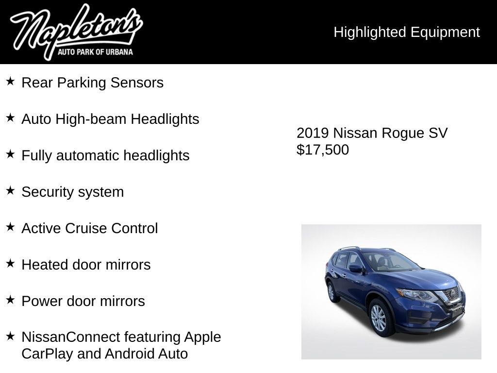 Used 2019 Nissan Rogue SV image 6