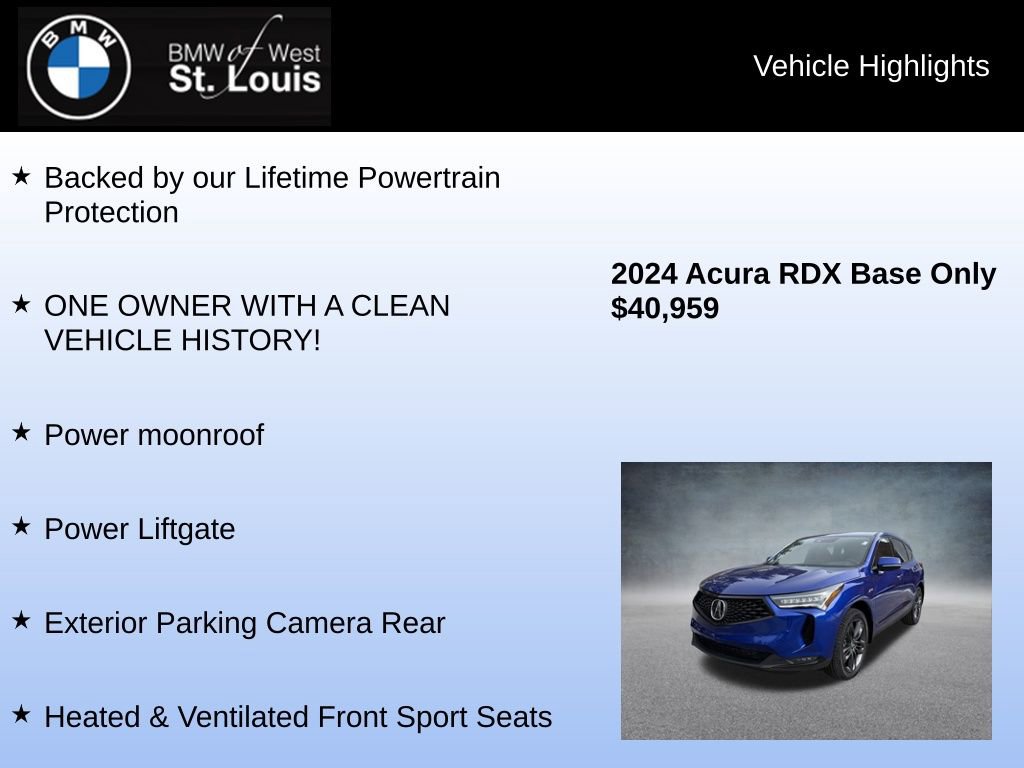 Used 2024 Acura RDX A-Spec image 7