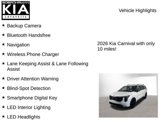 New 2026 Kia Carnival SX w/ SX Dark Edition Package image 7