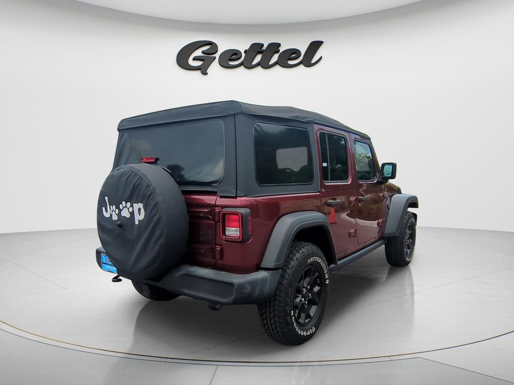 Used 2021 Jeep Wrangler Unlimited Sport AWD/4WD image 5