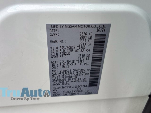 Used 2025 Nissan Pathfinder SV AWD/4WD image 22