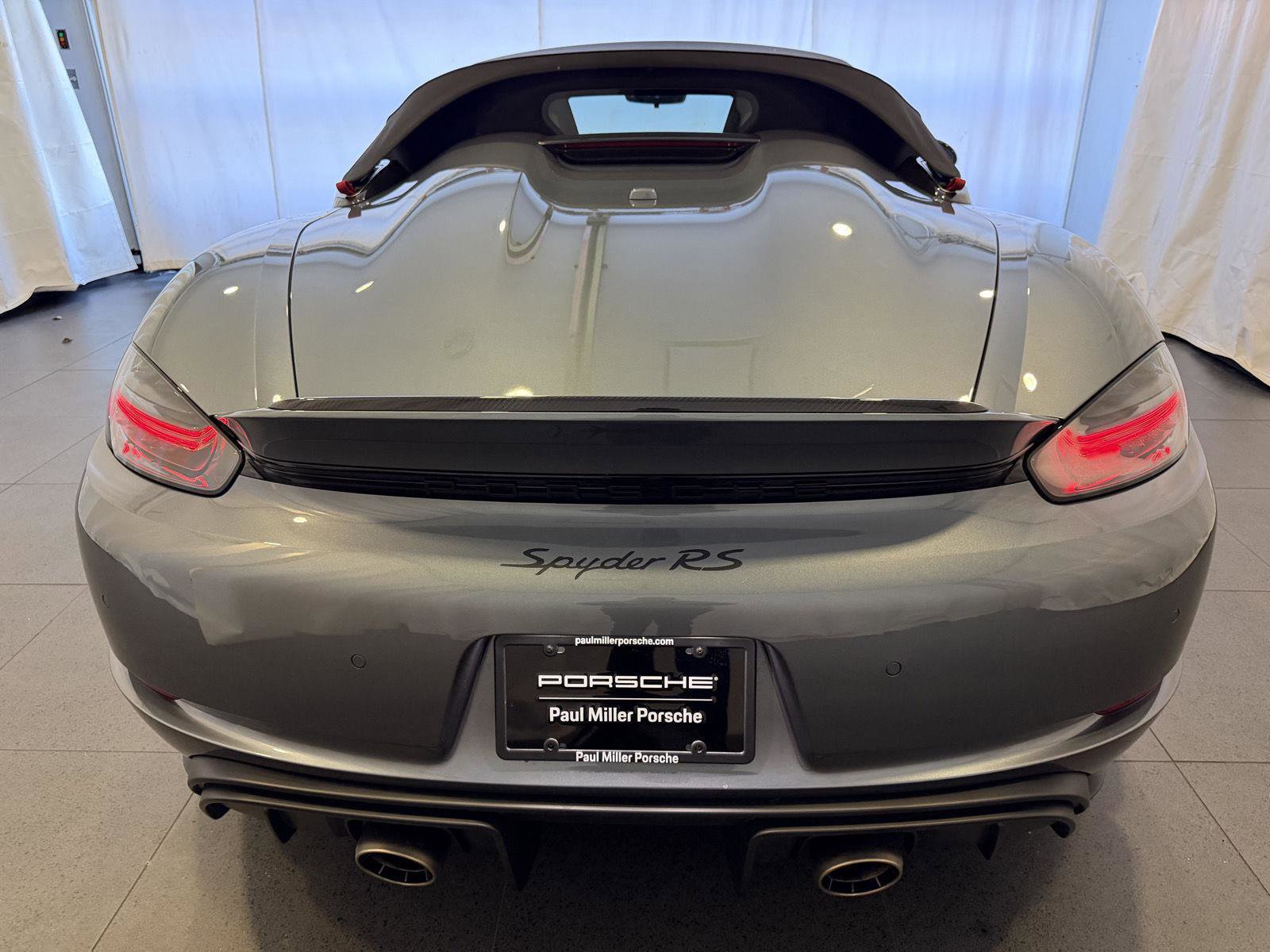 Certified 2024 Porsche 718 Boxster Spyder RS image 8