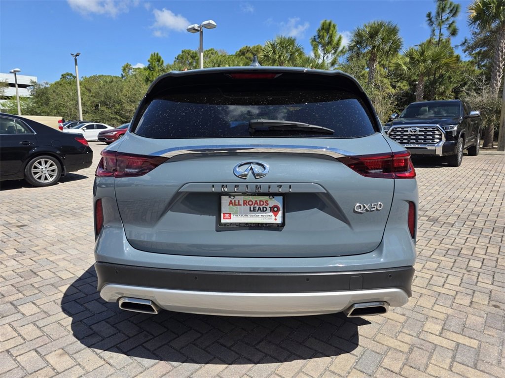 Used 2022 INFINITI QX50 Luxe image 10