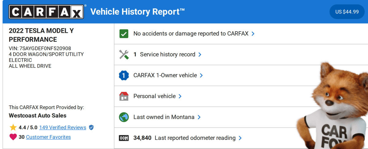 Used 2022 Tesla Model Y Performance image 4