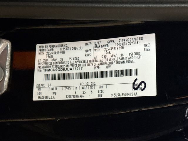 Used 2018 Ford Escape SE w/ SE Sport Appearance Package image 33