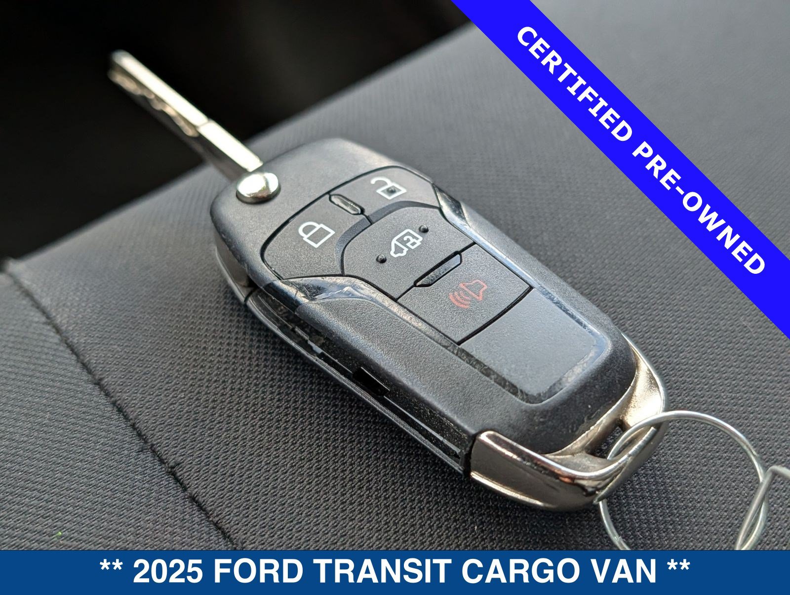 Certified 2025 Ford Transit 250 Low Roof w/ Exterior Upgrade Package RWD image 29