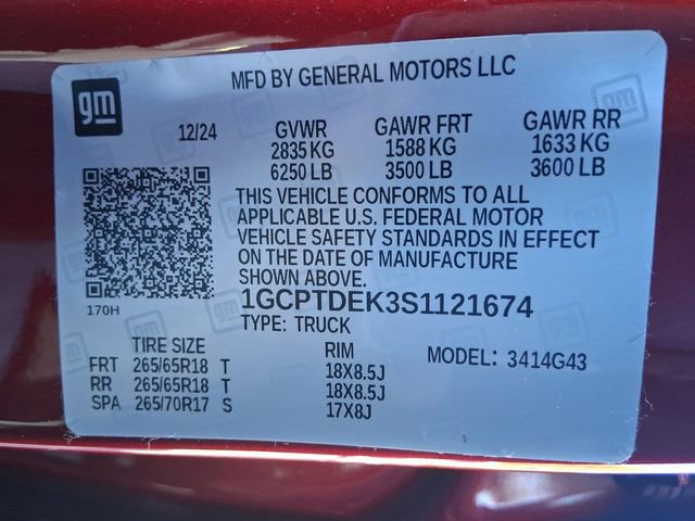 Used 2025 Chevrolet Colorado Z71 w/ Technology Package image 18