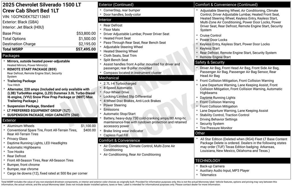 Used 2025 Chevrolet Silverado 1500 LT image 5