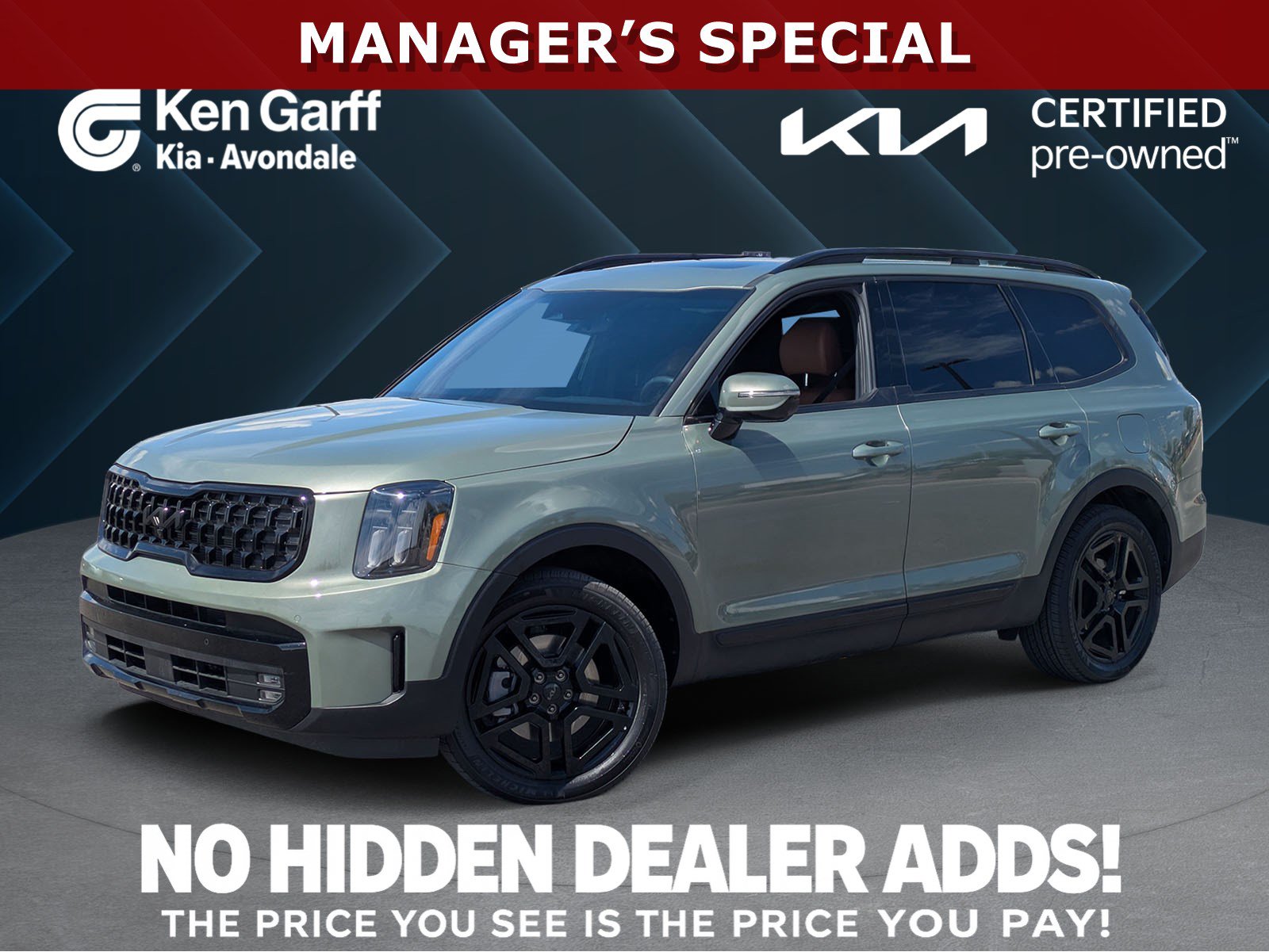Certified 2025 Kia Telluride SX X-Line