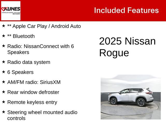 Used 2025 Nissan Rogue SV AWD/4WD image 3