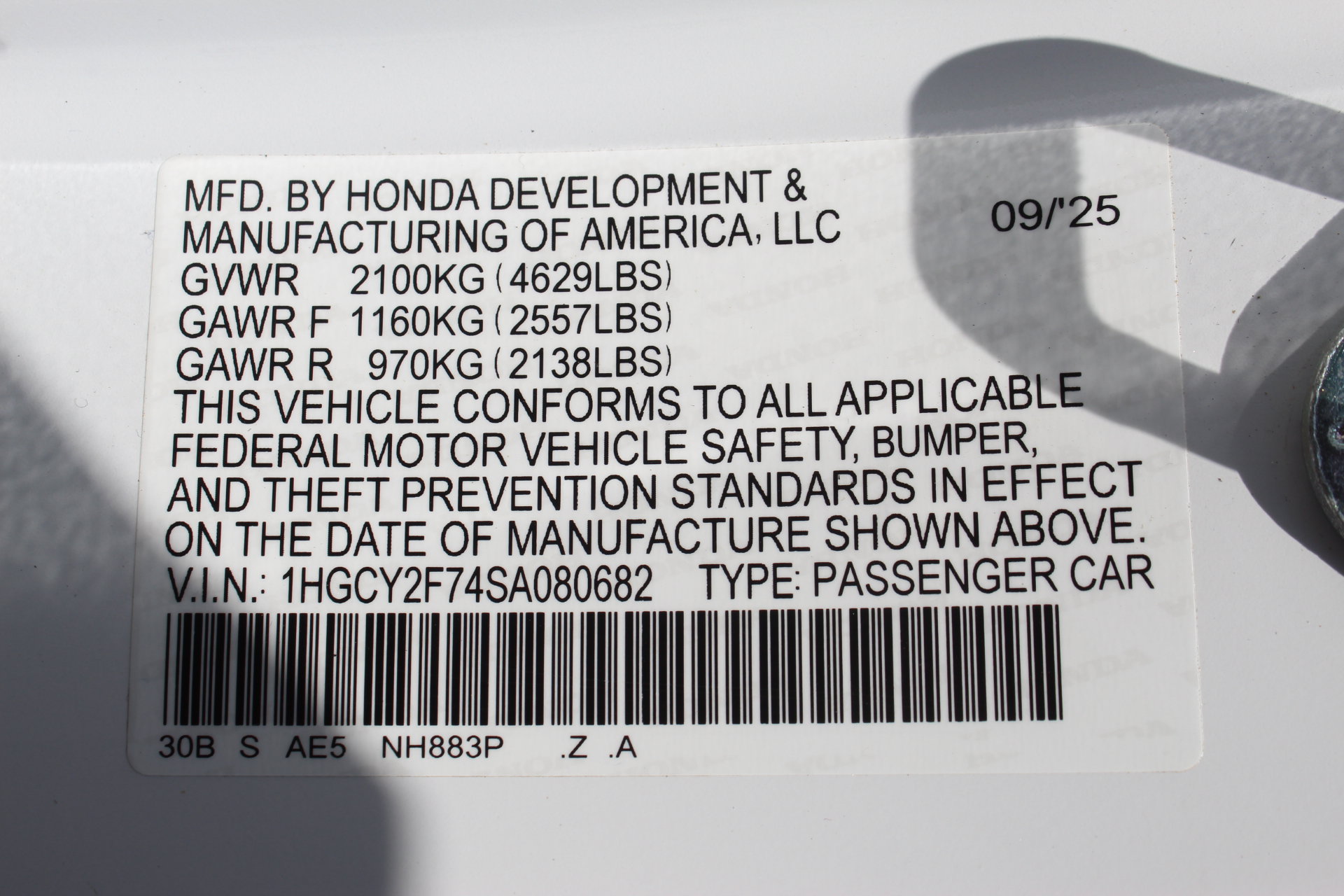 Used 2025 Honda Accord Sport image 36