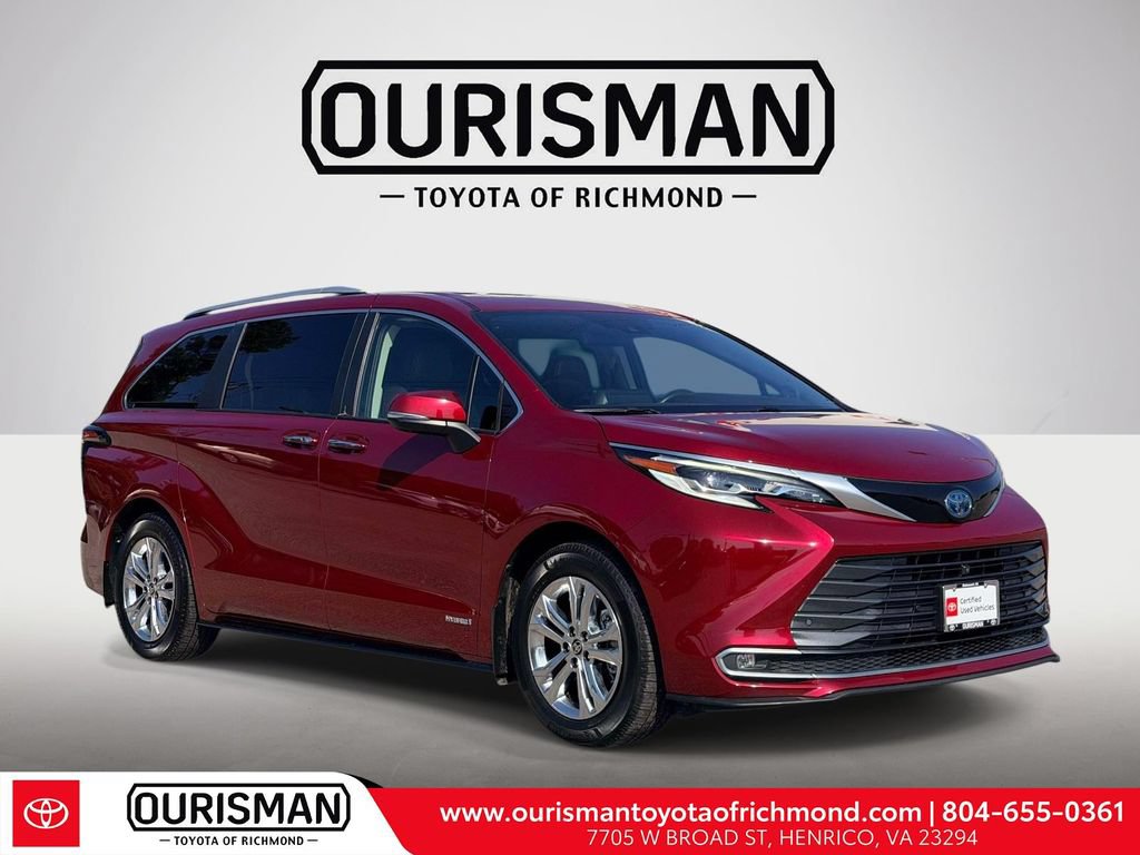 Certified 2021 Toyota Sienna Platinum AWD/4WD video 1