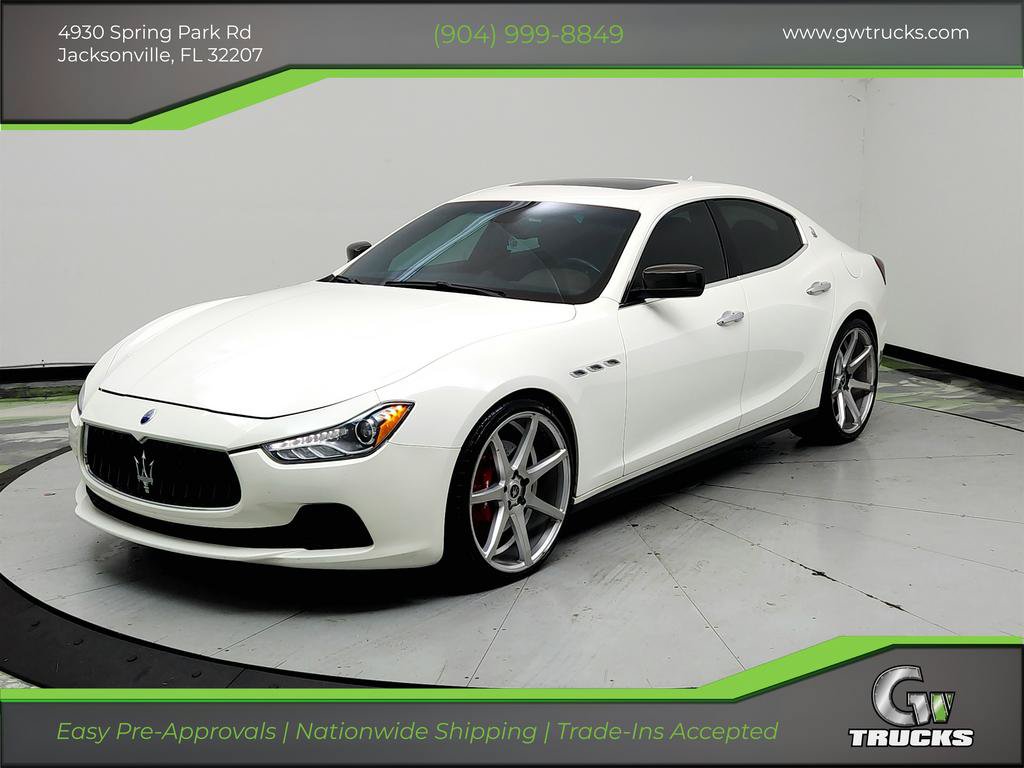 Used 2016 Maserati Ghibli S Q4 AWD/4WD image 1