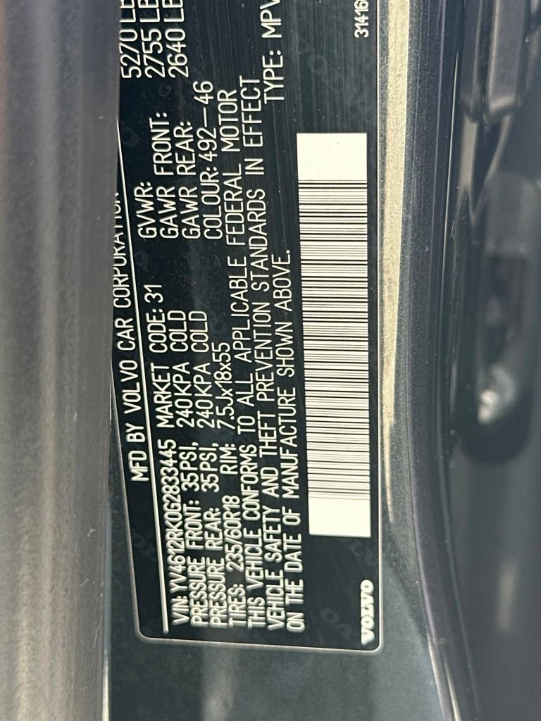 Used 2016 Volvo XC60 T5 Premier w/ Proximity Package AWD/4WD image 31