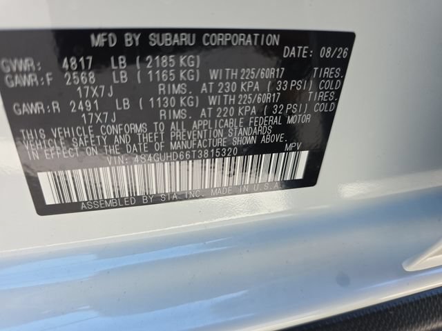 New 2026 Subaru Crosstrek 2.5i Premium AWD/4WD image 25