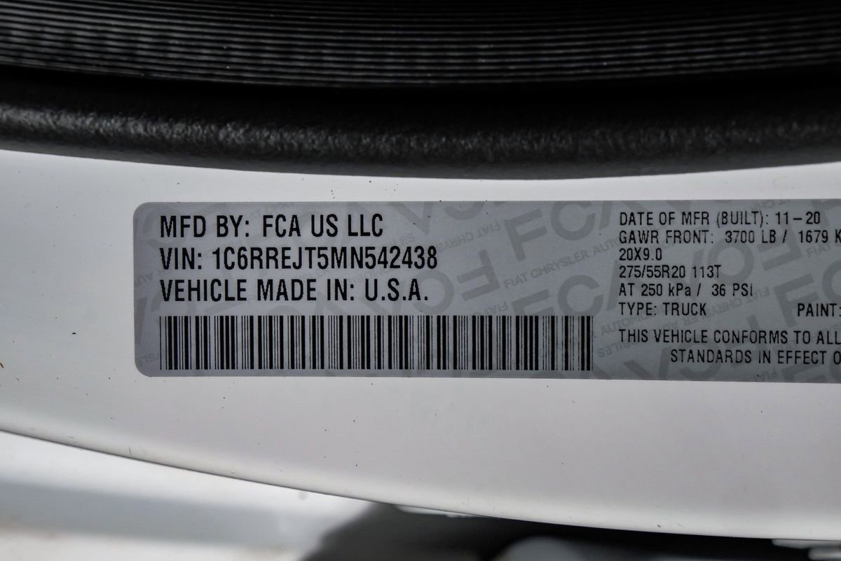 Used 2021 RAM 1500 Laramie image 57