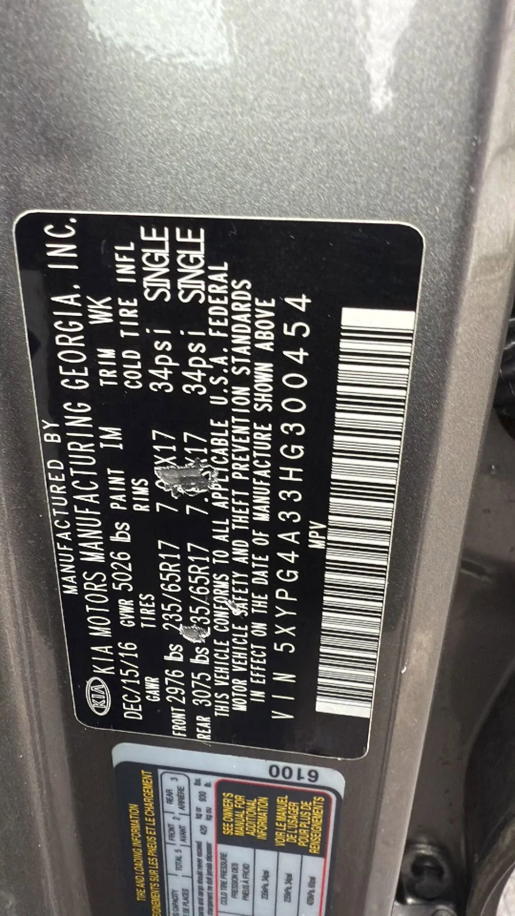 Used 2017 Kia Sorento LX image 32