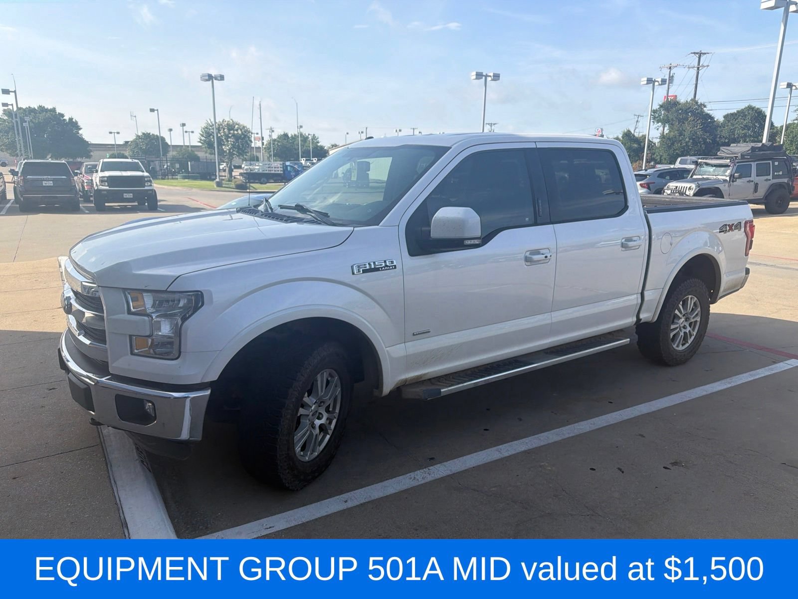 Used 2016 Ford F150 Lariat w/ Equipment Group 501A Mid AWD/4WD image 4