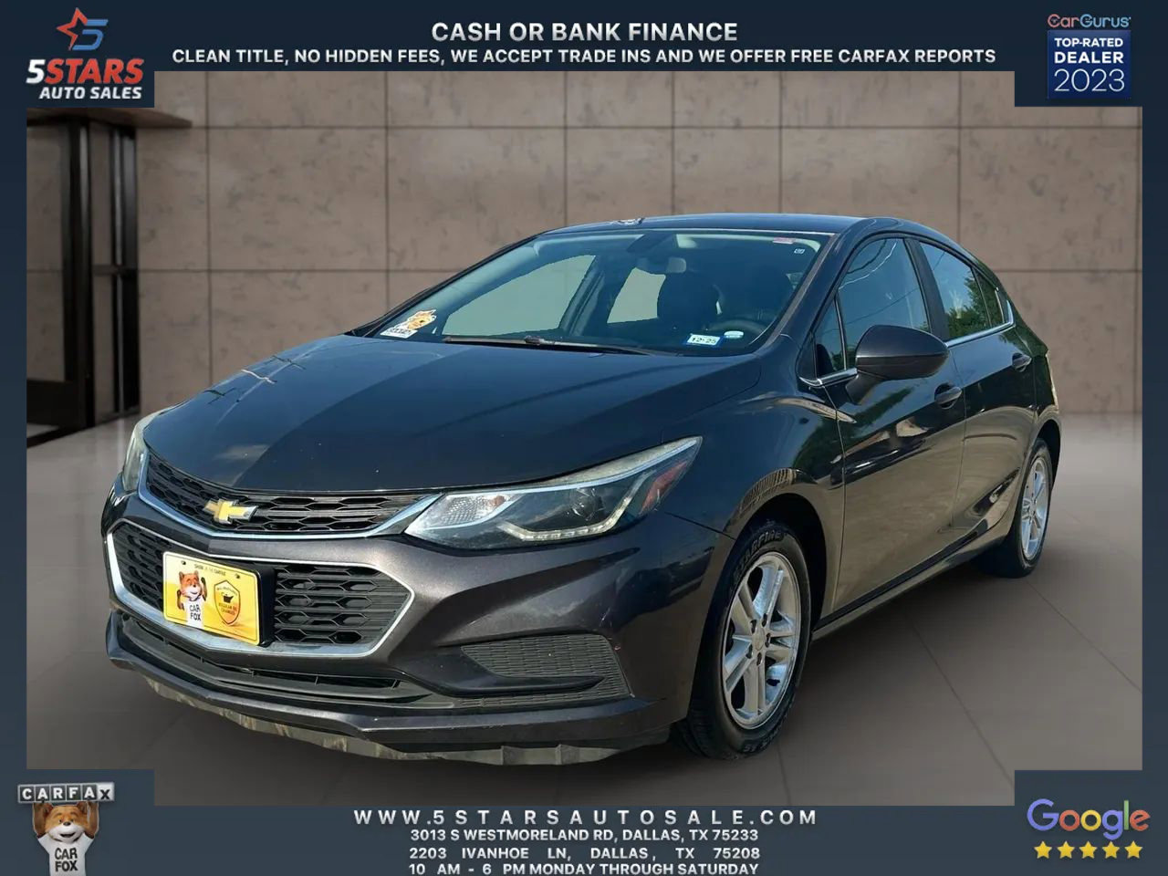 Used 2017 Chevrolet Cruze LT image 2