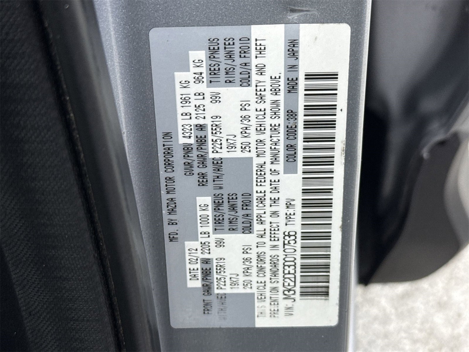 Used 2013 MAZDA CX-5 Grand Touring image 50