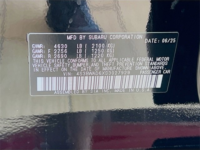 New 2025 Subaru Legacy Premium w/ Popular Package #1A image 37