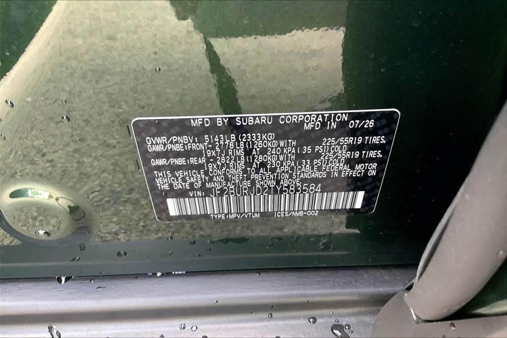 New 2026 Subaru Outback Touring XT AWD/4WD image 16