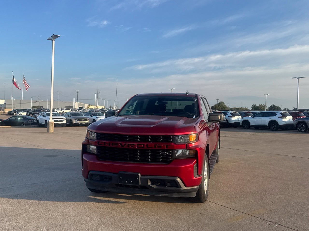 Used 2022 Chevrolet Silverado 1500 Custom w/ LPO, Dark Essentials Package RWD image 6