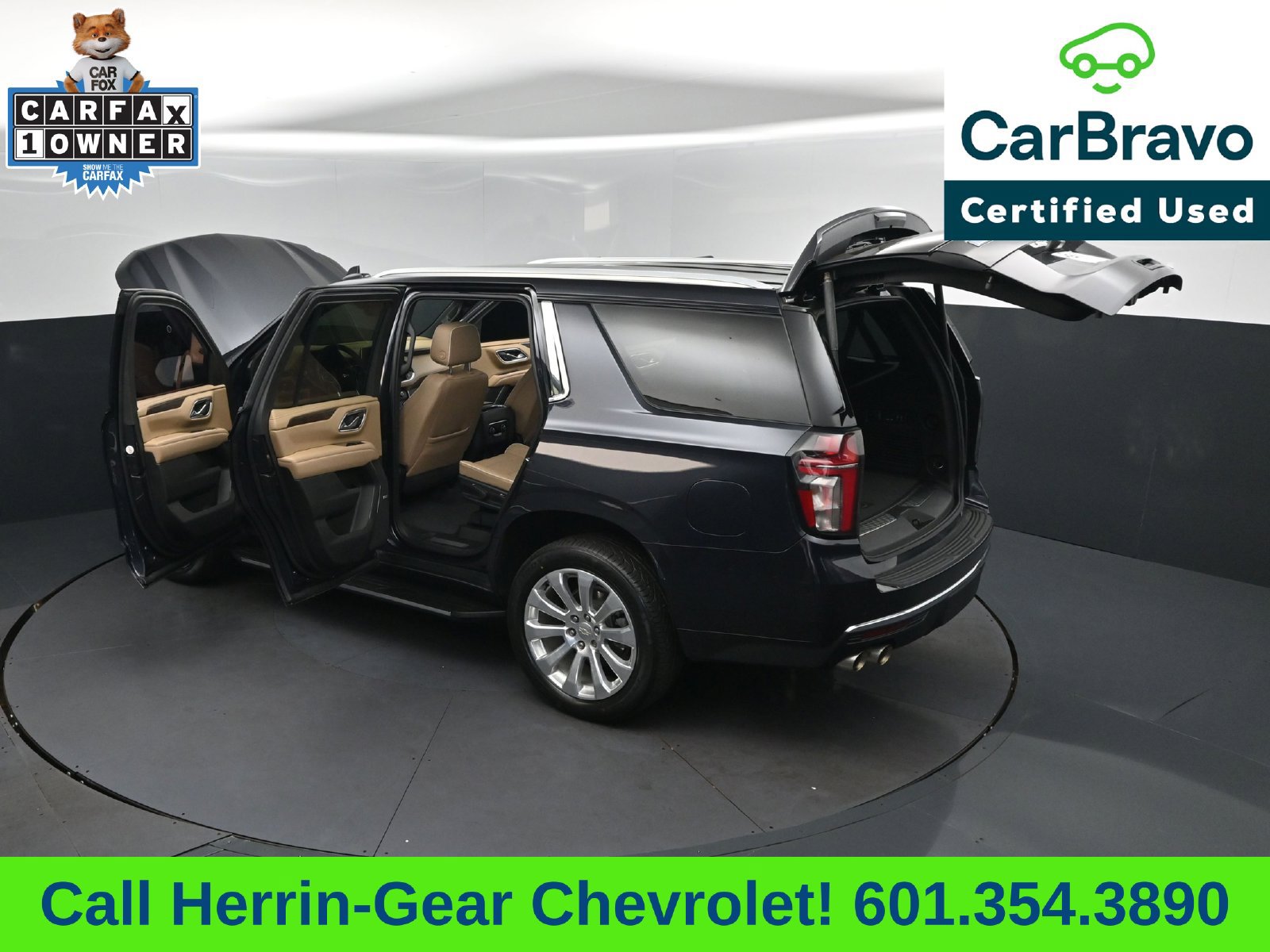 Certified 2023 Chevrolet Tahoe Premier w/ Premium Package 2 RWD image 2