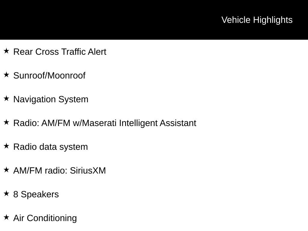 Certified 2023 Maserati Ghibli Modena Q4 AWD/4WD image 7