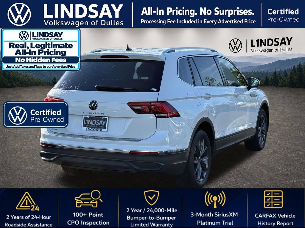 Certified 2023 Volkswagen Tiguan SE FWD image 8