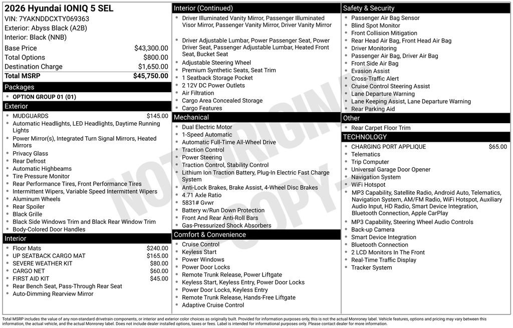 New 2026 Hyundai Ioniq 5 SEL AWD/4WD image 4