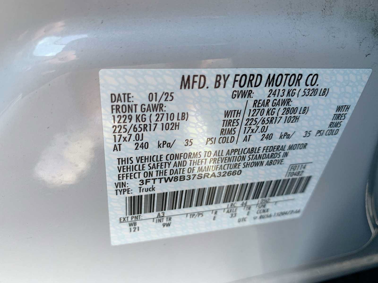Used 2025 Ford Maverick XL w/ Equipment Group 101A AWD/4WD image 30