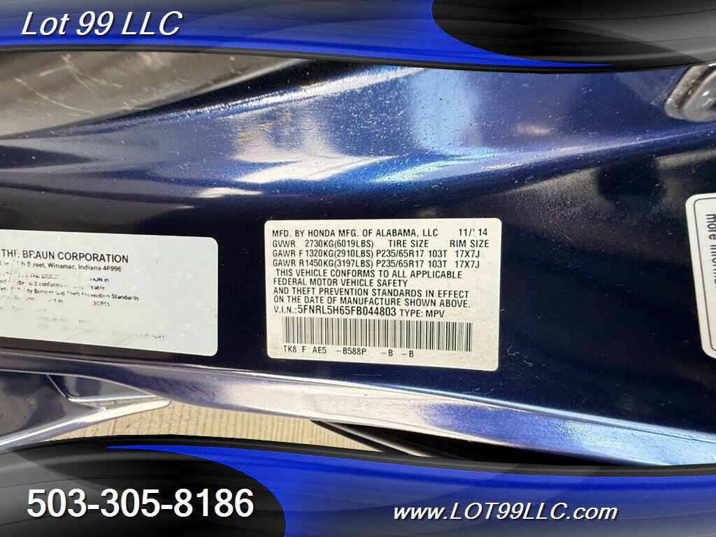 Used 2015 Honda Odyssey EX-L image 80