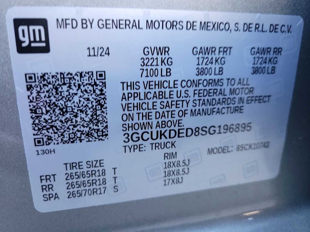New 2025 Chevrolet Silverado 1500 LT w/ Z71 Off-Road Package image 33