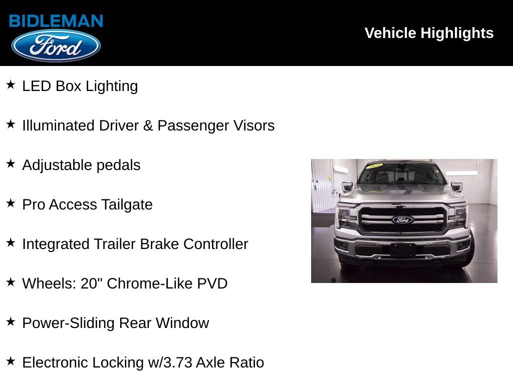 Used 2025 Ford F150 Lariat w/ Bed Utility Package image 9