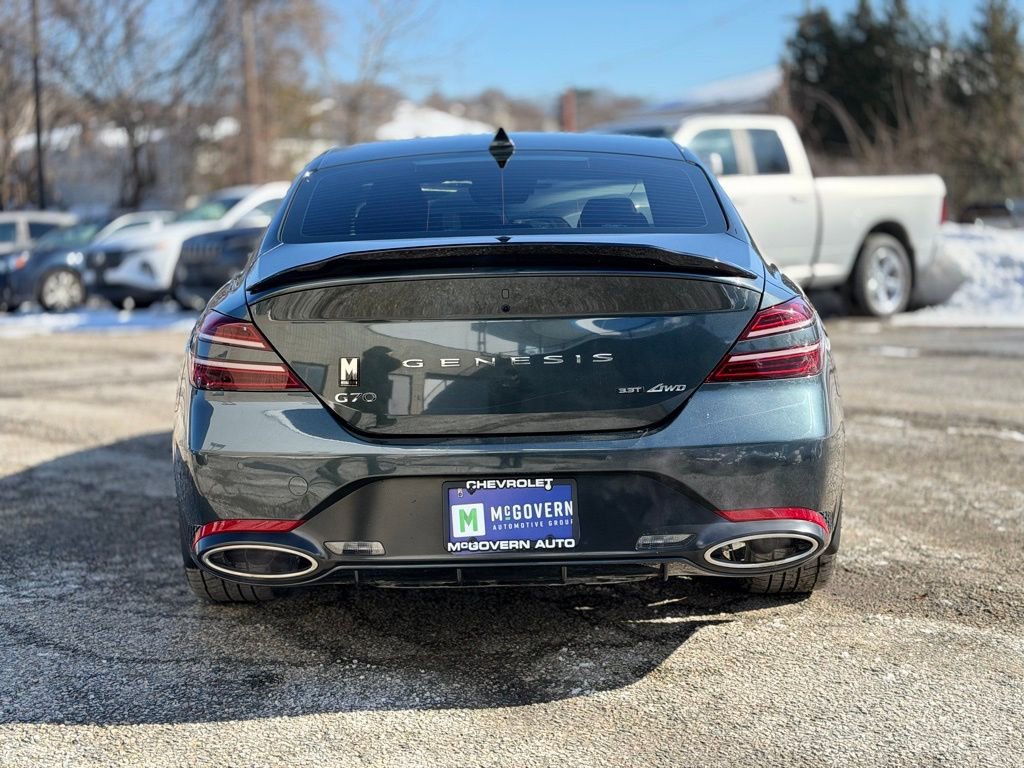 Used 2023 Genesis G70 3.3T w/ Sport Prestige Package image 5