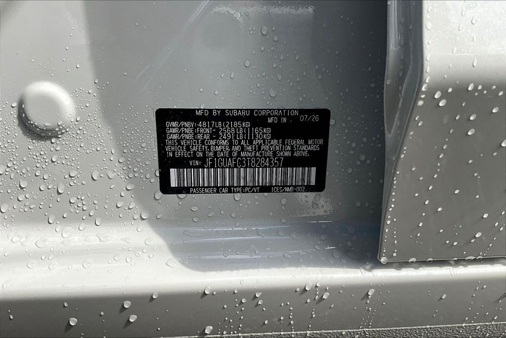 New 2026 Subaru Impreza 2.0i Sport AWD/4WD image 8