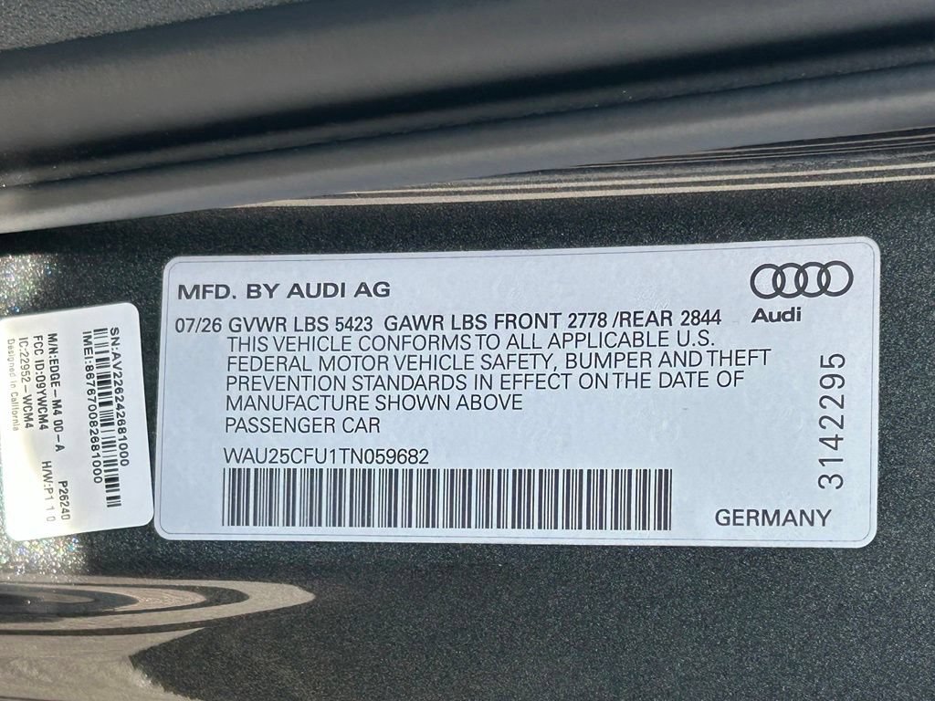New 2026 Audi S5 Premium Plus AWD/4WD image 56
