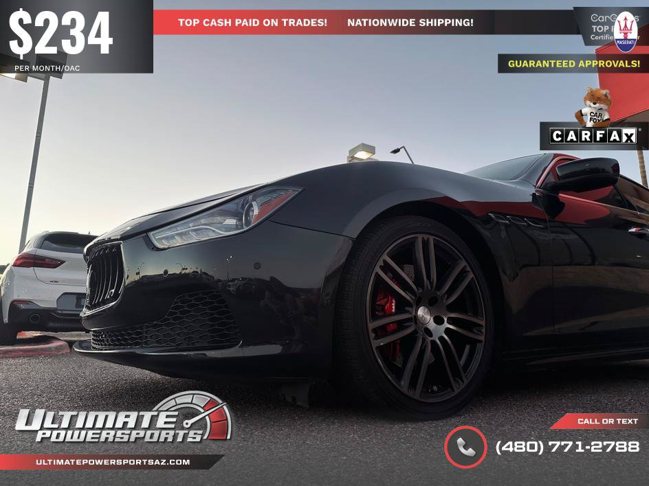 Used 2014 Maserati Ghibli S Q4 AWD/4WD image 42
