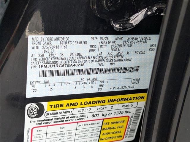 New 2026 Ford Expedition Tremor AWD/4WD image 16
