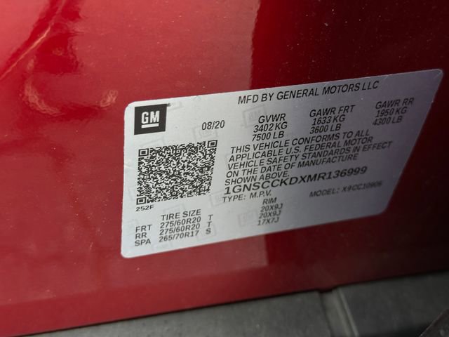 Used 2021 Chevrolet Suburban LT w/ LT Signature Package RWD image 44