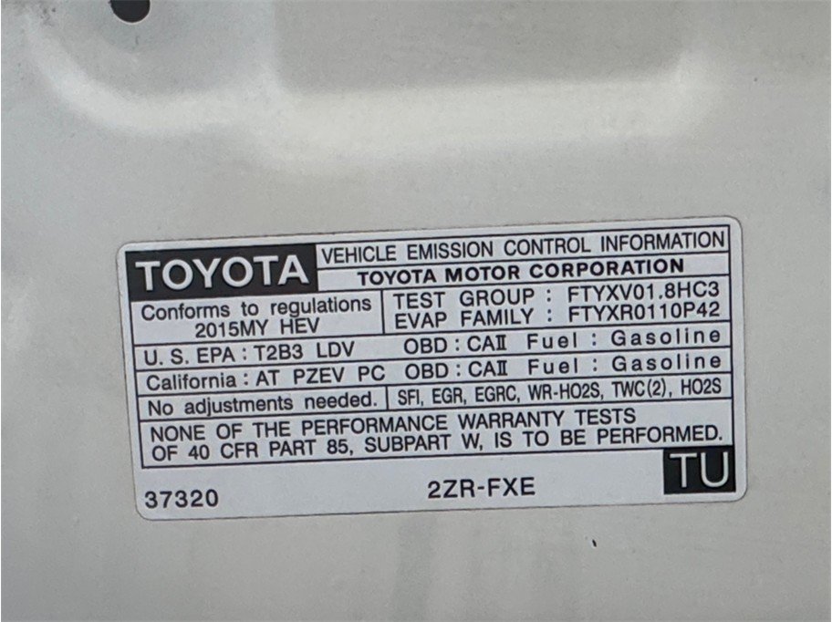 Used 2015 Toyota Prius Four FWD image 27