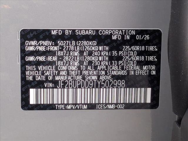 New 2026 Subaru Outback Limited AWD/4WD image 19