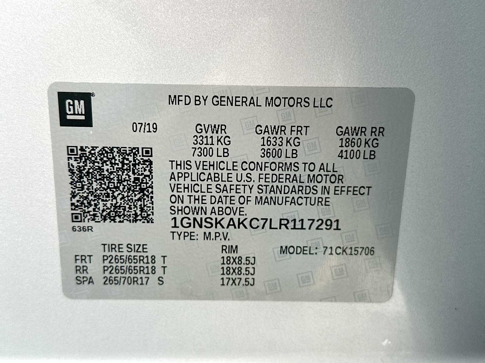 Used 2020 Chevrolet Tahoe LS w/ Skid Plate Package AWD/4WD image 22