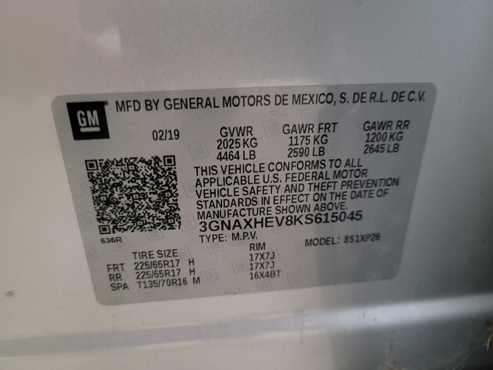 Used 2019 Chevrolet Equinox LS image 33