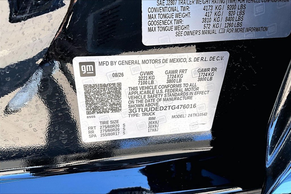 Used 2026 GMC Sierra 1500 SLT AWD/4WD image 22
