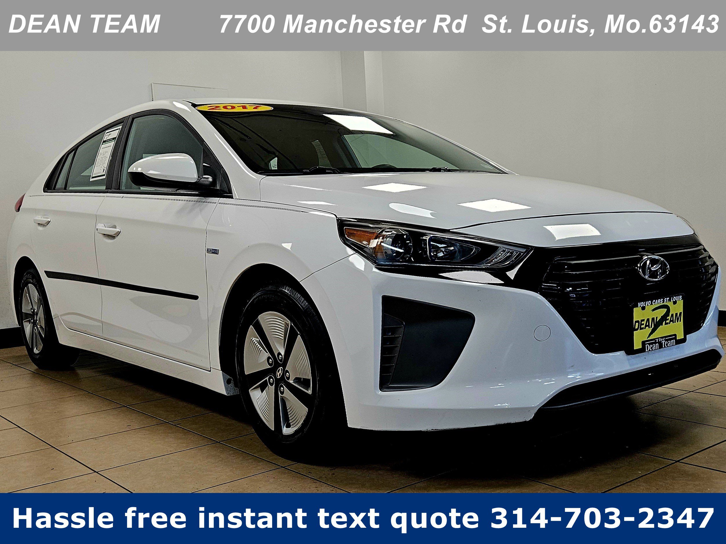Used 2017 Hyundai Ioniq Blue